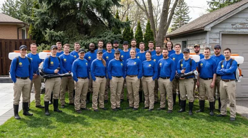 The BuzzSkito licensed mosquito and tick control team serving Mississauga and the GTA